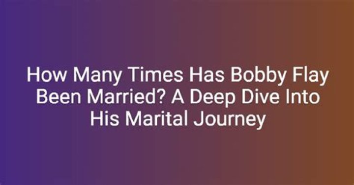 Discover The Unraveling Story Of Bobby Flay's Marital Journey