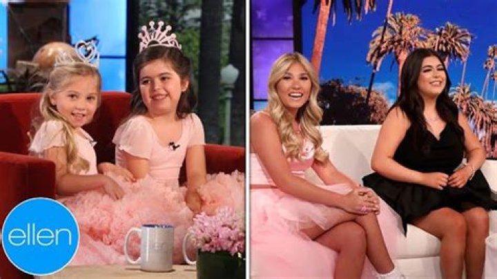 How old are Sophia Grace and Rosie as they return to The Ellen Show? Thu 12 May 2022 22:29 E